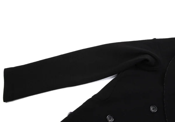 COMME des GARCONS Wool Deformation Design Stretch Jacket K-163311_006