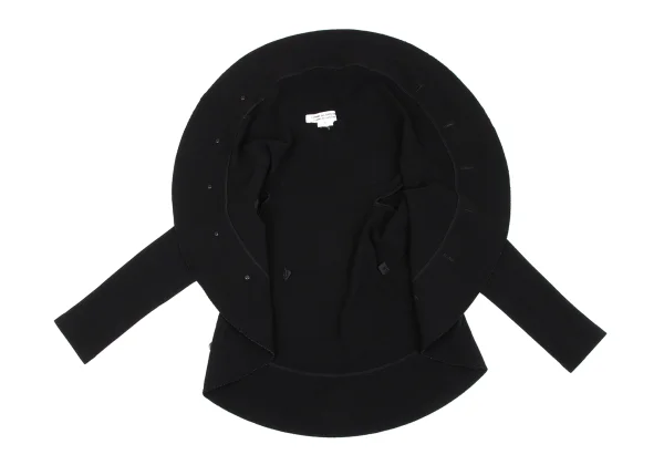 COMME des GARCONS Wool Deformation Design Stretch Jacket K-163311_009