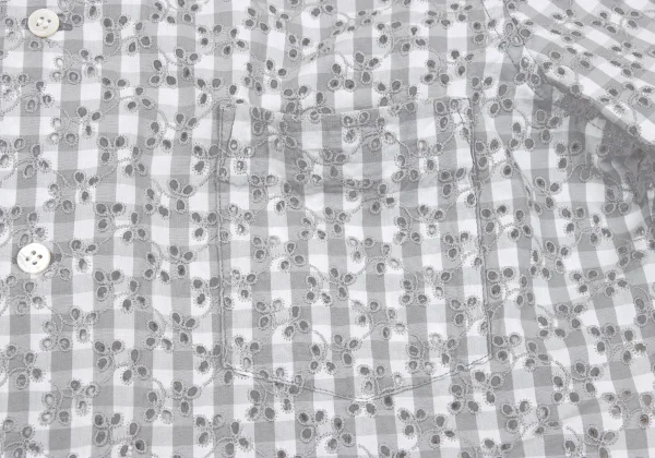 COMME des GARCONS COMME des GARCONS Cutting Cotton Check Shirt K-163312_009