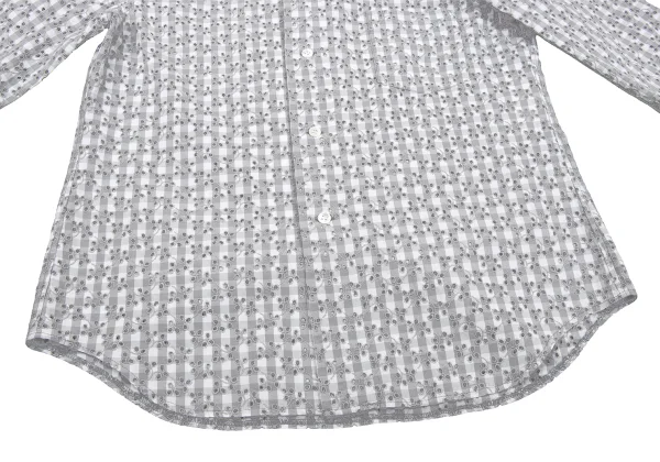 COMME des GARCONS COMME des GARCONS Cutting Cotton Check Shirt K-163312_011