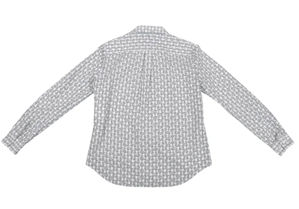 COMME des GARCONS COMME des GARCONS Cutting Cotton Check Shirt K-163312_013