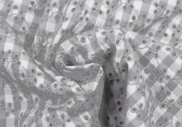 COMME des GARCONS COMME des GARCONS Cutting Cotton Check Shirt K-163312_015