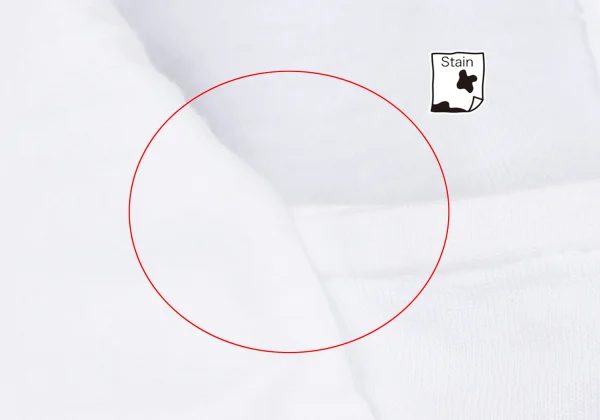 COMME des GARCONS Cotton Hem Design Square Neck T-shirt K-163314_004