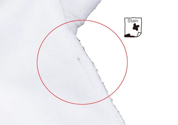 COMME des GARCONS Cotton Hem Design Square Neck T-shirt K-163314_009