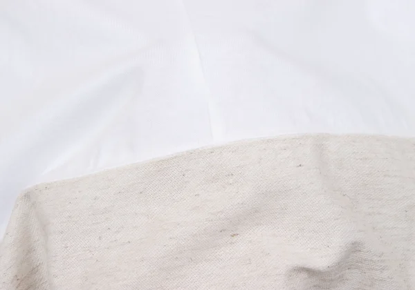 COMME des GARCONS Cotton Hem Design Square Neck T-shirt K-163314_015