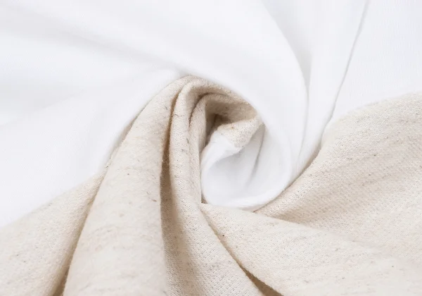 COMME des GARCONS Cotton Hem Design Square Neck T-shirt K-163314_016