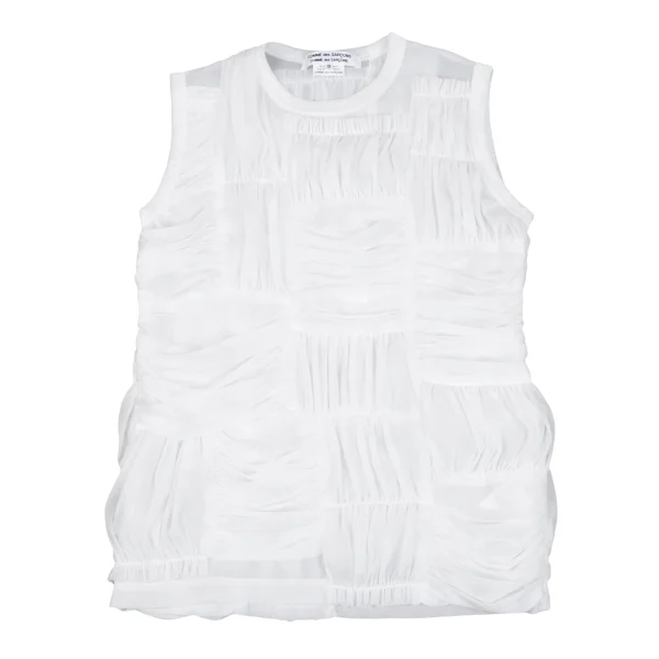 COMME des GARCONS Gather Switching Sleeveless Top K-163315_002