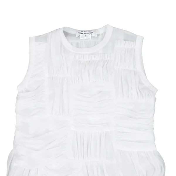 COMME des GARCONS Gather Switching Sleeveless Top K-163315_003