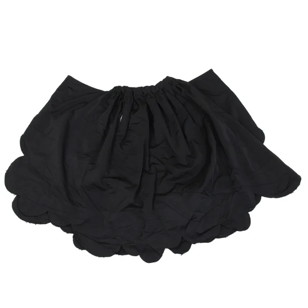 COMME des GARCONS Round Hem Square Silhouette Poly Skirt K-163316_002