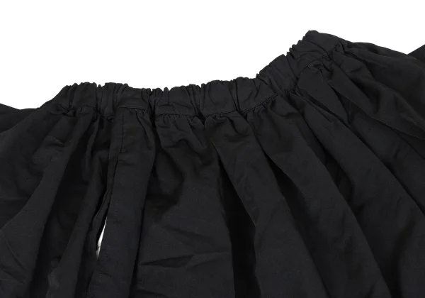COMME des GARCONS Round Hem Square Silhouette Poly Skirt K-163316_004