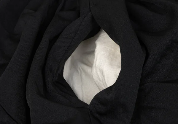 COMME des GARCONS Round Hem Square Silhouette Poly Skirt K-163316_005