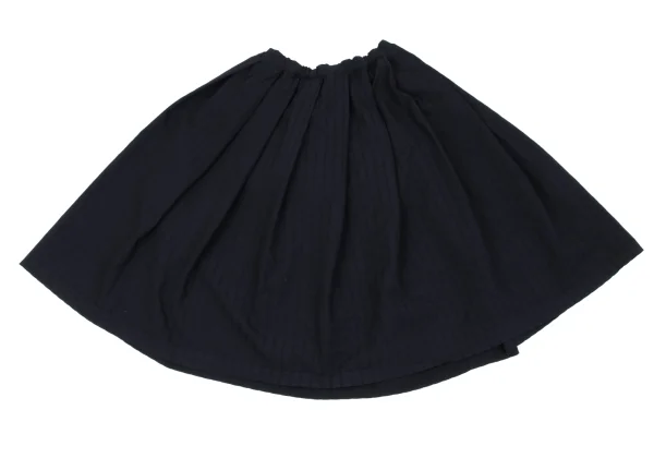 COMME des GARCONS Striped Poly Pleated Skirt K-163317_002