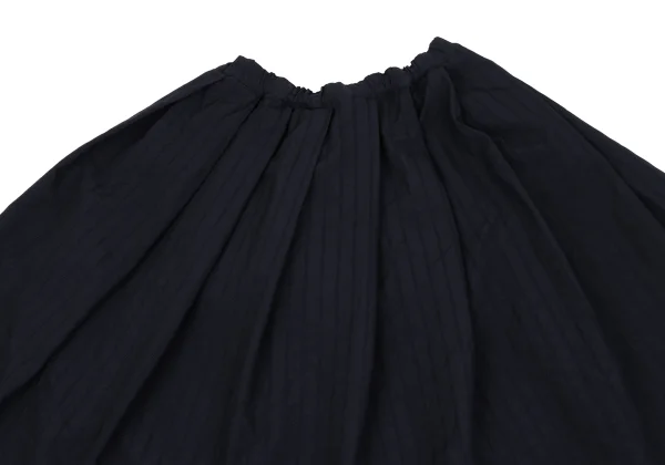 COMME des GARCONS Striped Poly Pleated Skirt K-163317_003