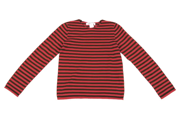 COMME des GARCONS Wool Blend Striped Knit K-163322_002