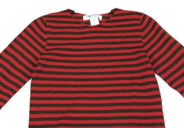 COMME des GARCONS Wool Blend Striped Knit K-163322_003
