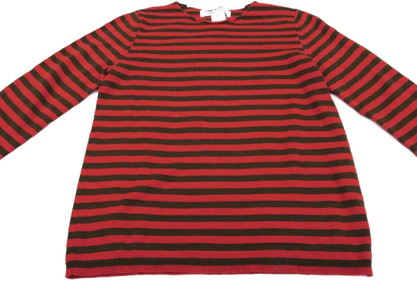 COMME des GARCONS Wool Blend Striped Knit K-163322_007