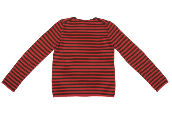 COMME des GARCONS Wool Blend Striped Knit K-163322_009