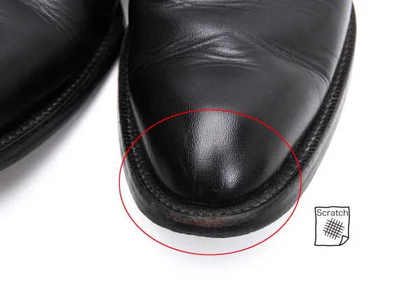 COMME des GARCONS Leather Slip-on Shoes K-163326_005