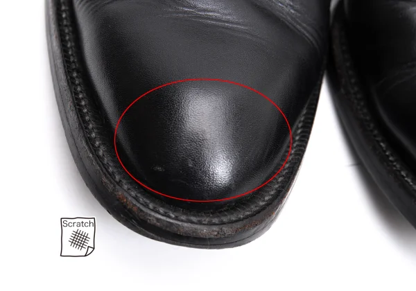 COMME des GARCONS Leather Slip-on Shoes K-163326_006