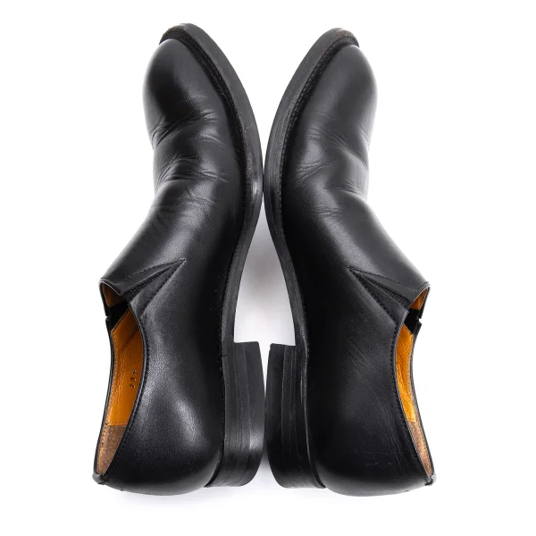 COMME des GARCONS Leather Slip-on Shoes K-163326_010