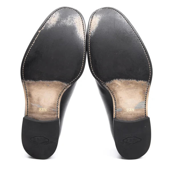 COMME des GARCONS Leather Slip-on Shoes K-163326_013