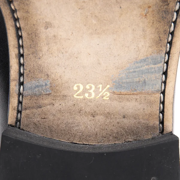 COMME des GARCONS Leather Slip-on Shoes K-163326_014