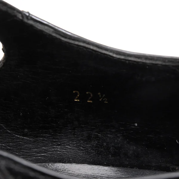 tricot COMME des GARCONS Leopard Unborn Calf Leather Pumps K-163327_014