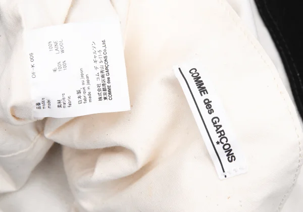 COMME des GARCONS Wool Gaba Chain Handle Bag K-163328_011