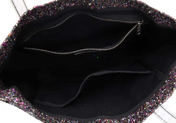 tricot COMME des GARCONS Glitter PVC Tote Bag K-163329_009