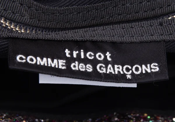 tricot COMME des GARCONS Glitter PVC Tote Bag K-163329_011