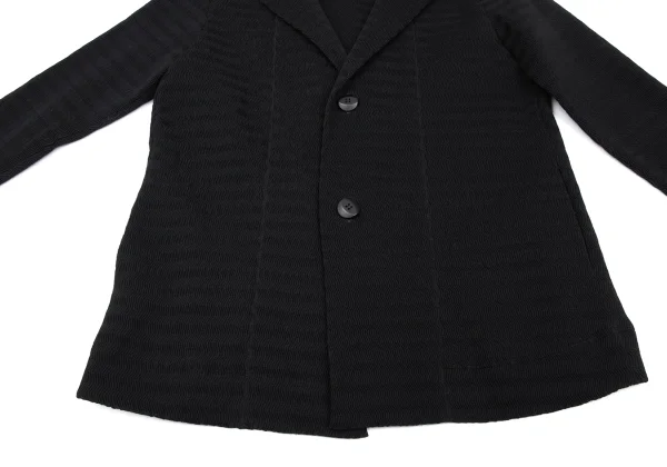 ISSEY MIYAKE Stripe Pleated Jacket & Skirt K-163332_007