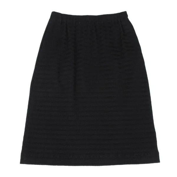 ISSEY MIYAKE Stripe Pleated Jacket & Skirt K-163332_011