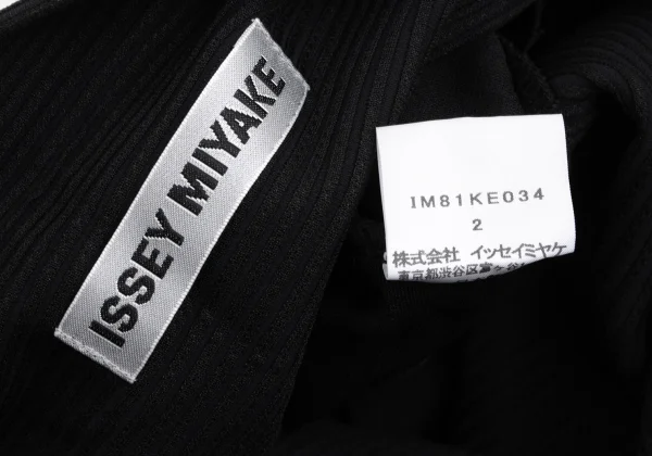 ISSEY MIYAKE Stripe Weave Sleeveless Jacket K-163333_016