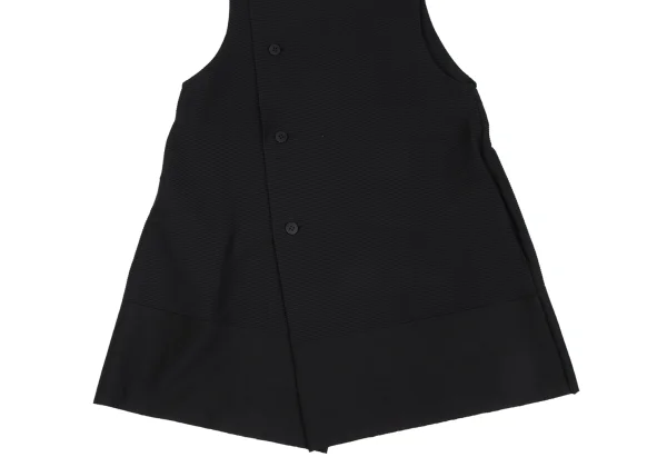 ISSEY MIYAKE Stripe Weave Sleeveless Jacket & Pants K-163335_007