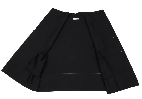 ISSEY MIYAKE Stripe Weave Sleeveless Jacket & Pants K-163335_010