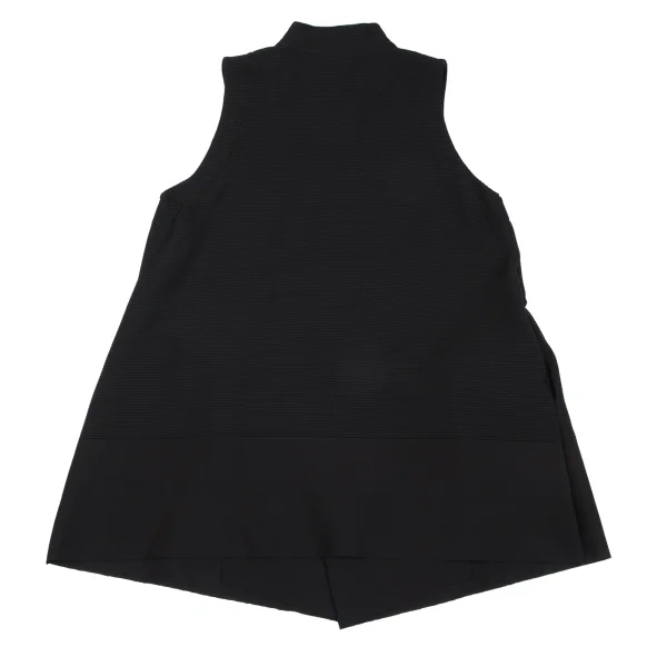 ISSEY MIYAKE Stripe Weave Sleeveless Jacket & Pants K-163335_011