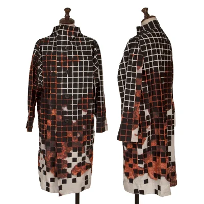 ISSEY MIYAKE Block Paste Graphic Shirt Jacket