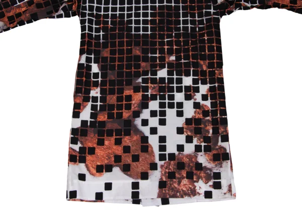 ISSEY MIYAKE Block Paste Graphic Shirt Jacket K-163342_013