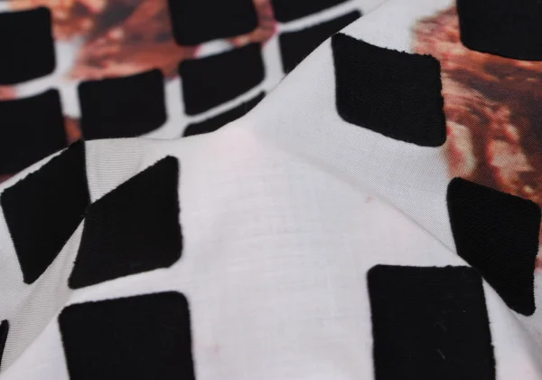 ISSEY MIYAKE Block Paste Graphic Shirt Jacket K-163342_014