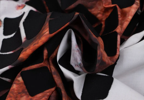 ISSEY MIYAKE Block Paste Graphic Shirt Jacket K-163342_015