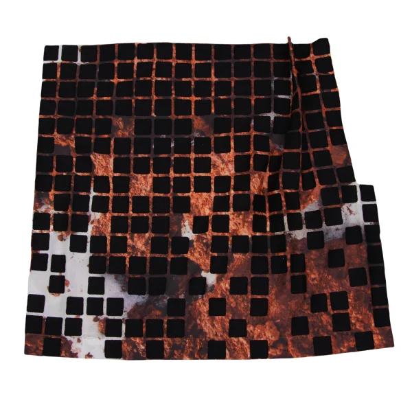 ISSEY MIYAKE Block Paste Graphic Sleeveless Top K-163343_002