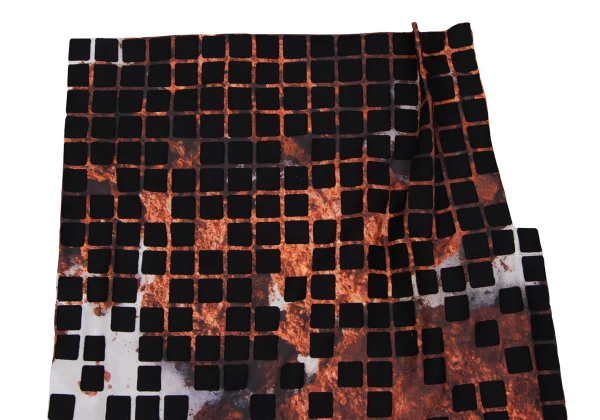 ISSEY MIYAKE Block Paste Graphic Sleeveless Top K-163343_003