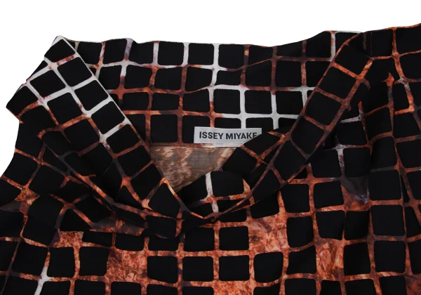 ISSEY MIYAKE Block Paste Graphic Sleeveless Top K-163343_004