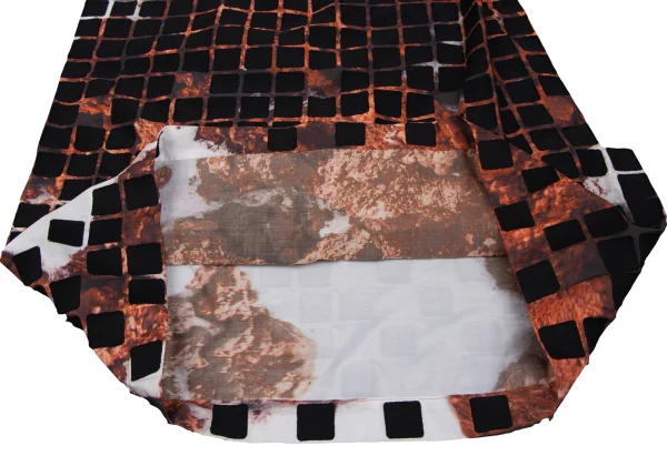 ISSEY MIYAKE Block Paste Graphic Sleeveless Top K-163343_008