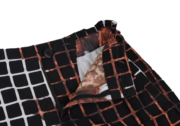 ISSEY MIYAKE Pasted Graphic Wide Pants K-163344_005