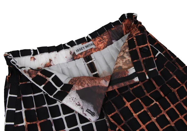 ISSEY MIYAKE Pasted Graphic Wide Pants K-163344_006