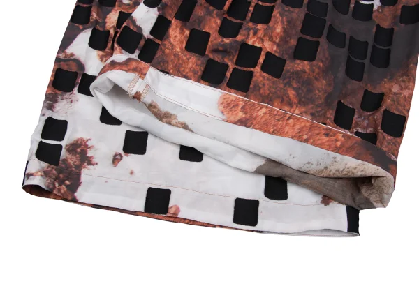 ISSEY MIYAKE Pasted Graphic Wide Pants K-163344_008