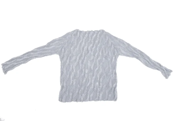 ISSEY MIYAKE Bias Pile See-through Pleats Top K-163348_002