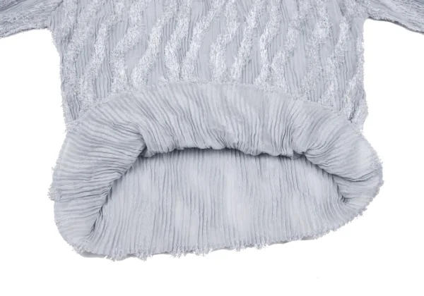 ISSEY MIYAKE Bias Pile See-through Pleats Top K-163348_008