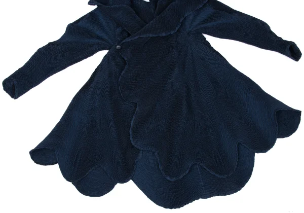 ISSEY MIYAKE 3D Steam Stretch Wave Coat K-163349_007